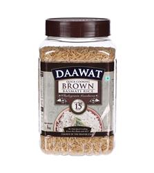 DAAWAT Brown Basmati Rice in Jar 1kg