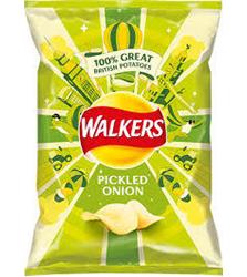 Walkers Crisps Pickled Onion 32.5g