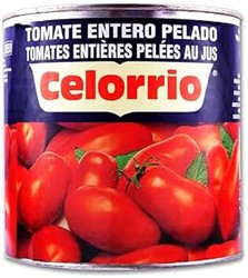 Tomato Peeled Plum 4kg (Celorrio)