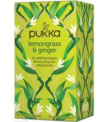 Pukka Lemongrass and Ginger Tea 20;s