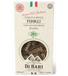 Fusili Trafilati Al Basilico Pasta (Di Bari) 250g