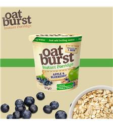 XXXXOat Burst Porridge Apple/Blueberry Pots 200g