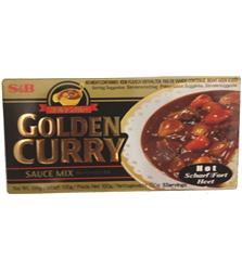 Golden Curry Mix Hot Block 220g