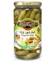 Baby Pickled Cucumber (Dowlat) 660g